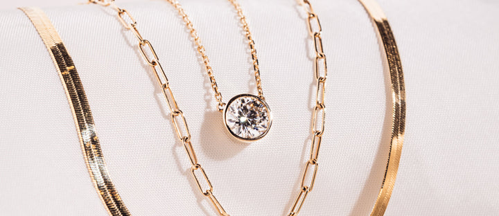 In Stock Necklaces - Zen Moissanite