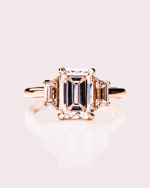 Rhonda - Emerald & Trapezoid