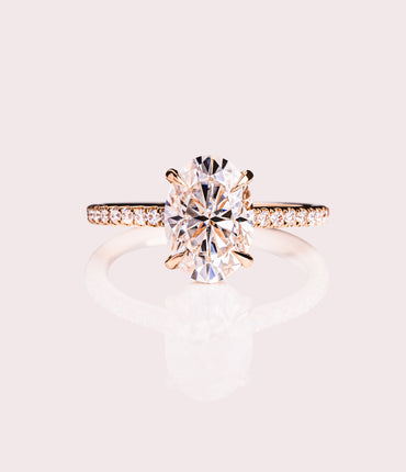 Jasmin (avec Pavé) - Ovale