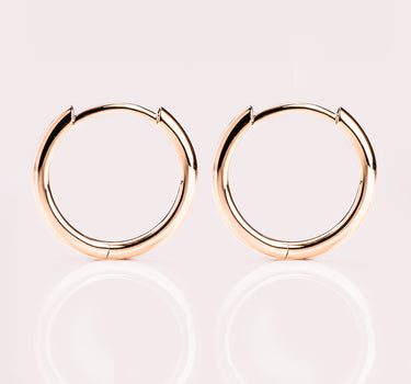Ready to Ship - Gold Hoops (12mm)