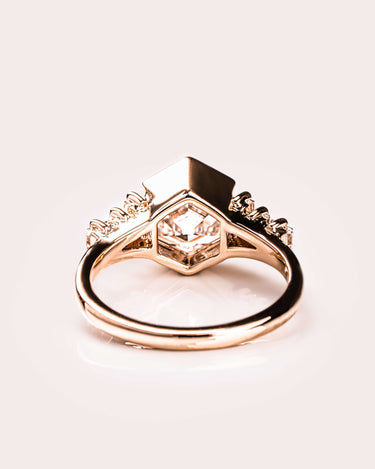 Annalise - Hexagon - Zen Moissanite