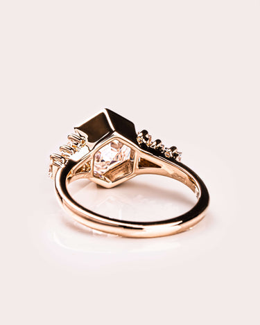 Annalise - Hexagon - Zen Moissanite