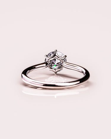 Camilla - Round (Grey) - Zen Moissanite