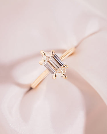 Caroline - Elongated Hexagon - Zen Moissanite