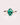 Hannah - Oval (Lab - Emerald) & Pear - Zen Moissanite