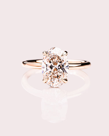 Harley - Oval - Zen Moissanite