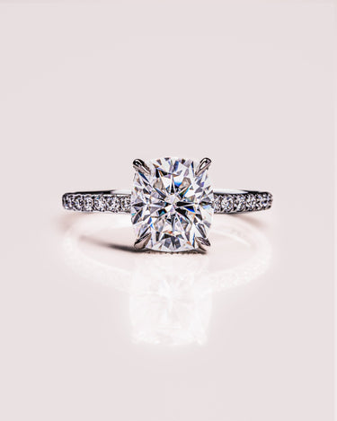 Jasmine - Elongated Cushion - Zen Moissanite