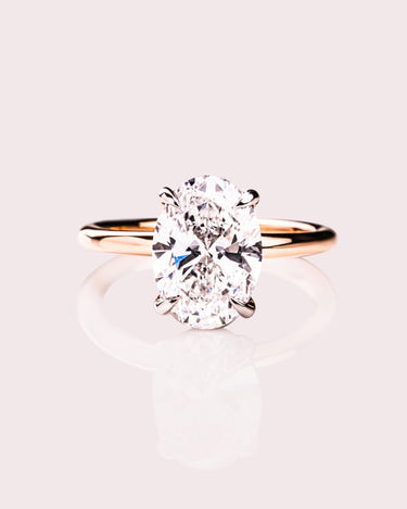 Randi - Oval Lab - Diamond - Zen Moissanite