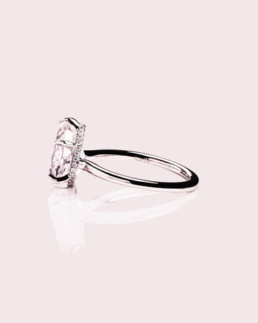 Ready to Ship - Jasmine - Pear - Zen Moissanite