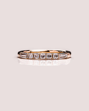 Ready to Ship - Lilian - Asscher & Tapered Baguette - Zen Moissanite