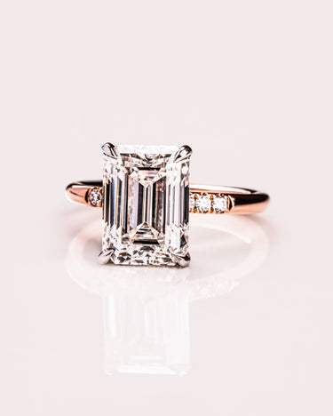 Michelle - Emerald - Zen Moissanite