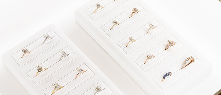 In Stock - Moissanite Engagement Rings - Zen Moissanite