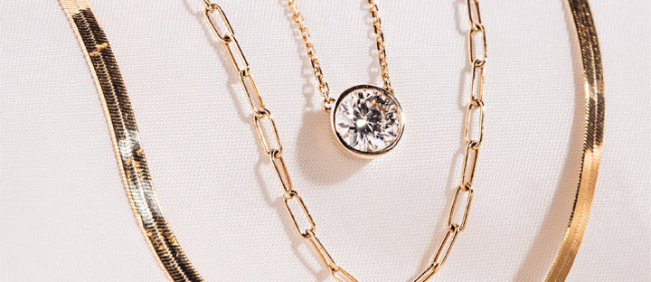 In Stock Necklaces - Zen Moissanite