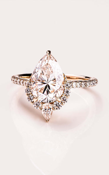Ophelia (with Pavé) - Pear