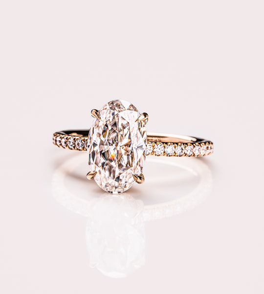 Harley (with Pavé) - Oval