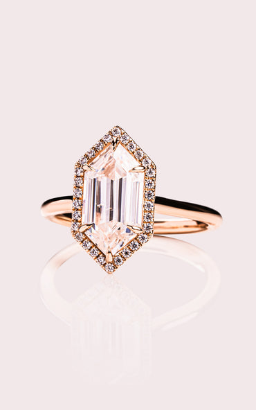 Evelyn - Elongated Hexagon
