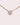 Bezel Necklace - 1cte Moissanite