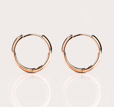 Ready to Ship - Bold Gold Hoops (15mm)