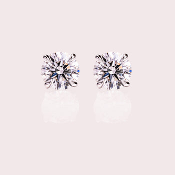 Lab-Diamond Studs - Round