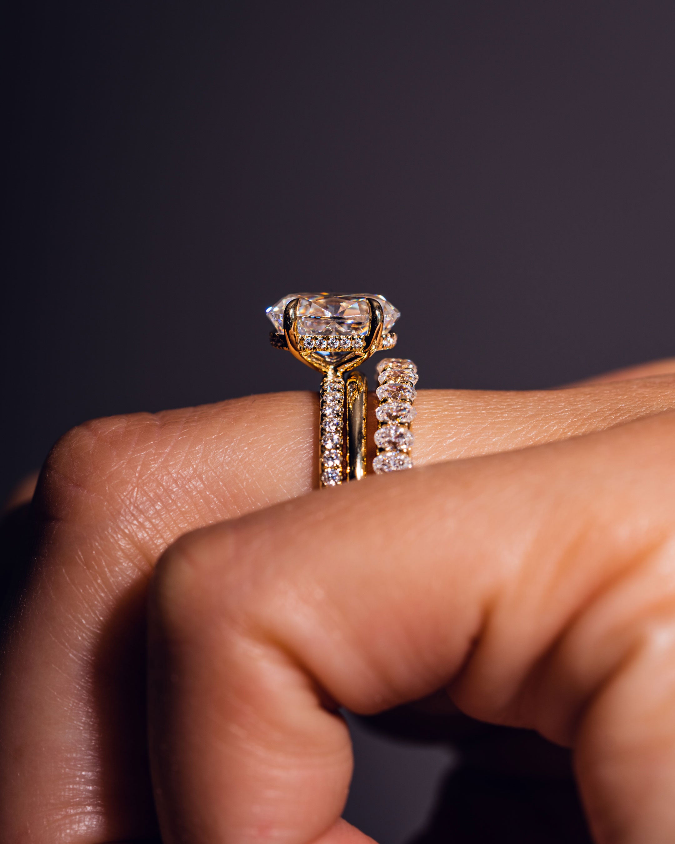 Vintage Round Shape Moissanite Engagement Ring Rose Gold Ring Pear Cut Diamond  Ring Unique Wedding Ring Anniversary Promise Bridal Ring - Etsy Ireland