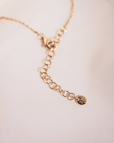 Bezel Necklace - 1cte Moissanite - Zen Moissanite