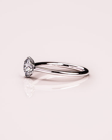 Camilla - Round (Grey) - Zen Moissanite