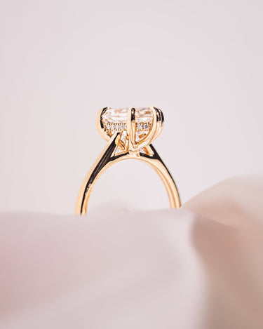 Caroline - Elongated Hexagon - Zen Moissanite