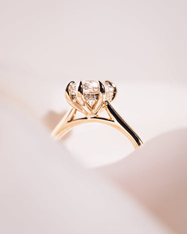 Caroline - Elongated Hexagon Lab - Diamond - Zen Moissanite
