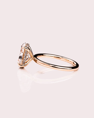 Harley - Oval - Zen Moissanite