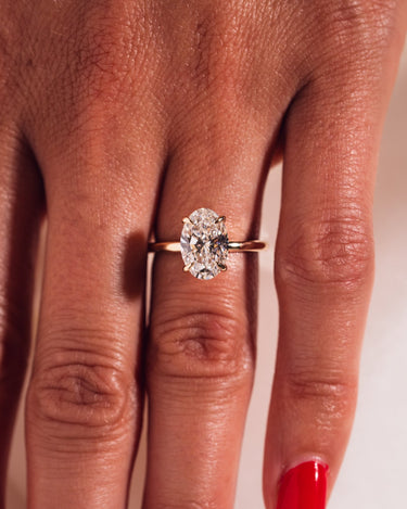 Harley - Oval - Zen Moissanite