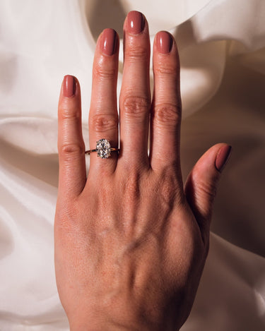 Harley - Oval - Zen Moissanite