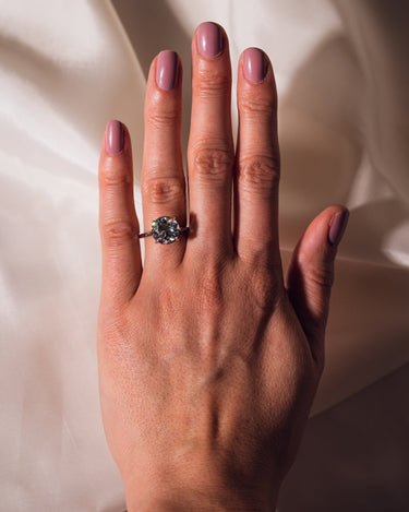Harley - Round (Grey) - Zen Moissanite