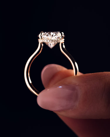 Jasmine - Oval Lab - Diamond - Zen Moissanite