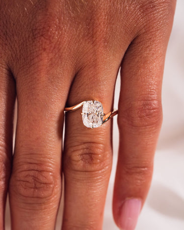 Maya - Elongated Cushion - Zen Moissanite