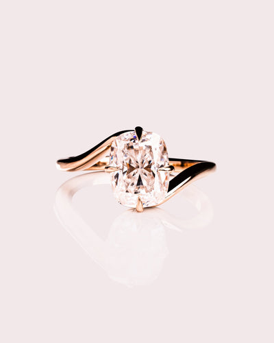 Maya - Elongated Cushion - Zen Moissanite