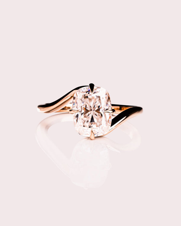 Maya - Elongated Cushion - Zen Moissanite