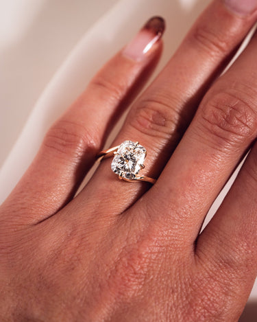 Maya - Elongated Cushion - Zen Moissanite