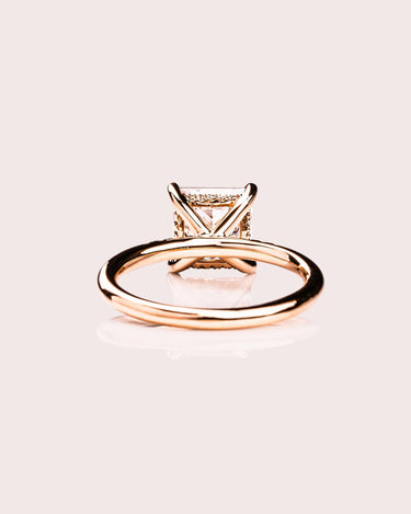 Michelle - Princess Lab - Diamond - Zen Moissanite