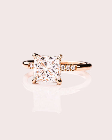 Michelle - Princess Lab - Diamond - Zen Moissanite