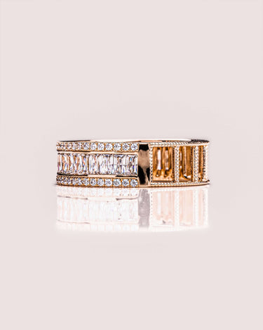 Ready to Ship - Catherine - Baguette - Zen Moissanite