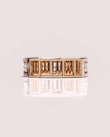 Ready to Ship - Catherine - Baguette - Zen Moissanite