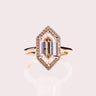 Ready to Ship - Evelyn - Elongated Hexagon - Zen Moissanite