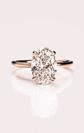 Ready to Ship - Harley - 3.03ct Oval Brilliant Lab-Diamond