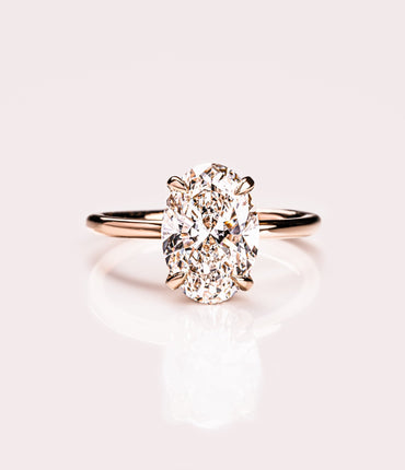 Ready to Ship - Harley - 3.03ct Oval Brilliant Lab-Diamond