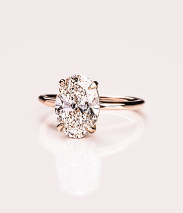 Ready to Ship - Harley - 3.03ct Oval Brilliant Lab-Diamond