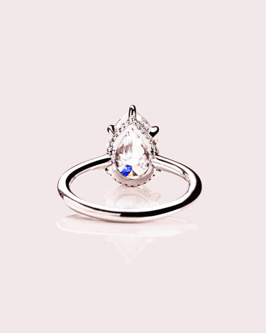 Ready to Ship - Jasmine - Pear - Zen Moissanite