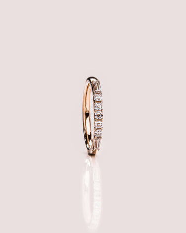 Ready to Ship - Lilian - Asscher & Tapered Baguette - Zen Moissanite