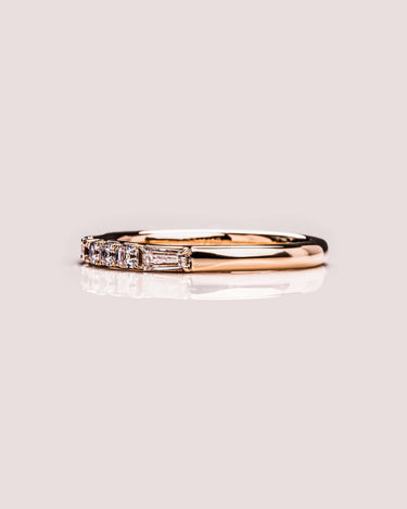 Ready to Ship - Lilian - Asscher & Tapered Baguette - Zen Moissanite