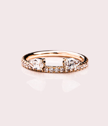 Rhonda Band (Pavé) - Pear