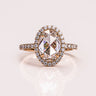Ready to Ship - Rosalie - Rose Oval - Zen Moissanite